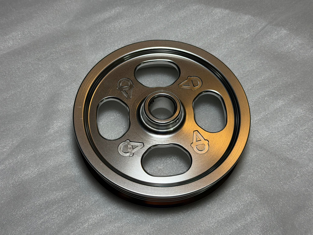 Lightweight Aluminum Power Steering Pulley