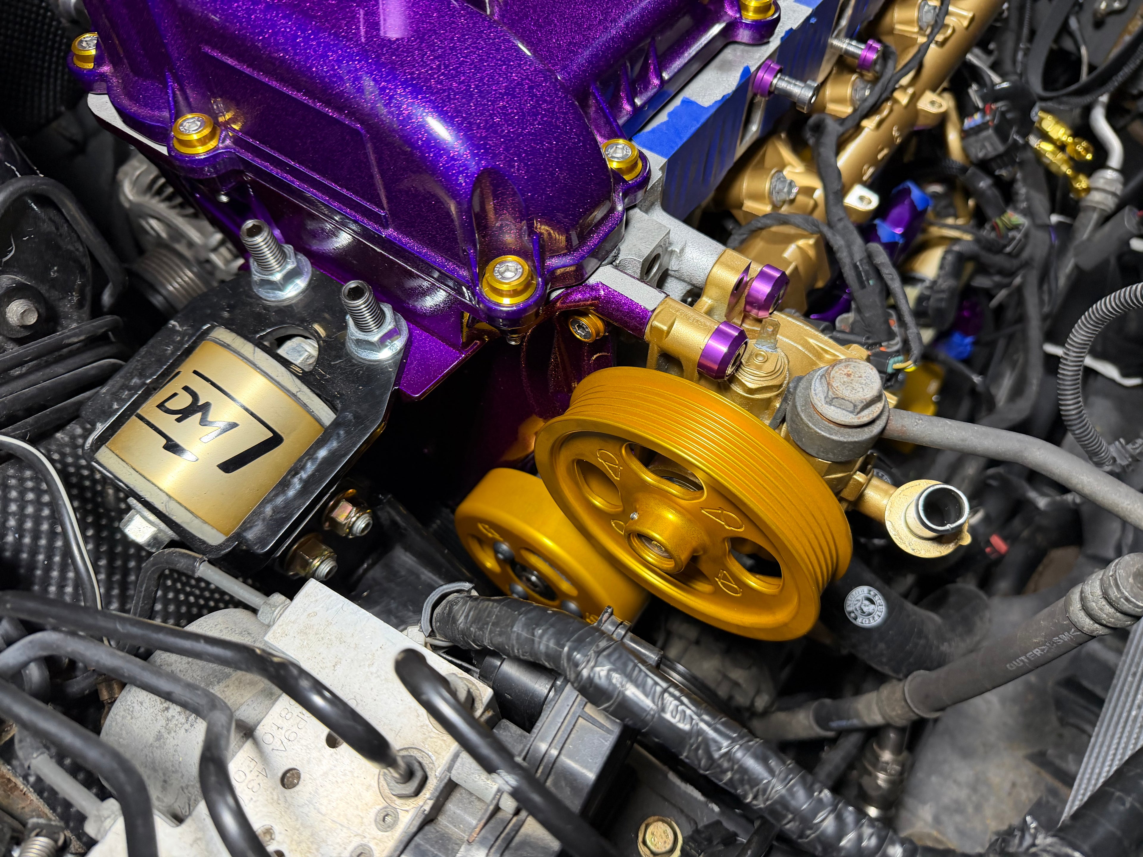 Mazdaspeed Aluminum Lightweight Waterpump Pulley